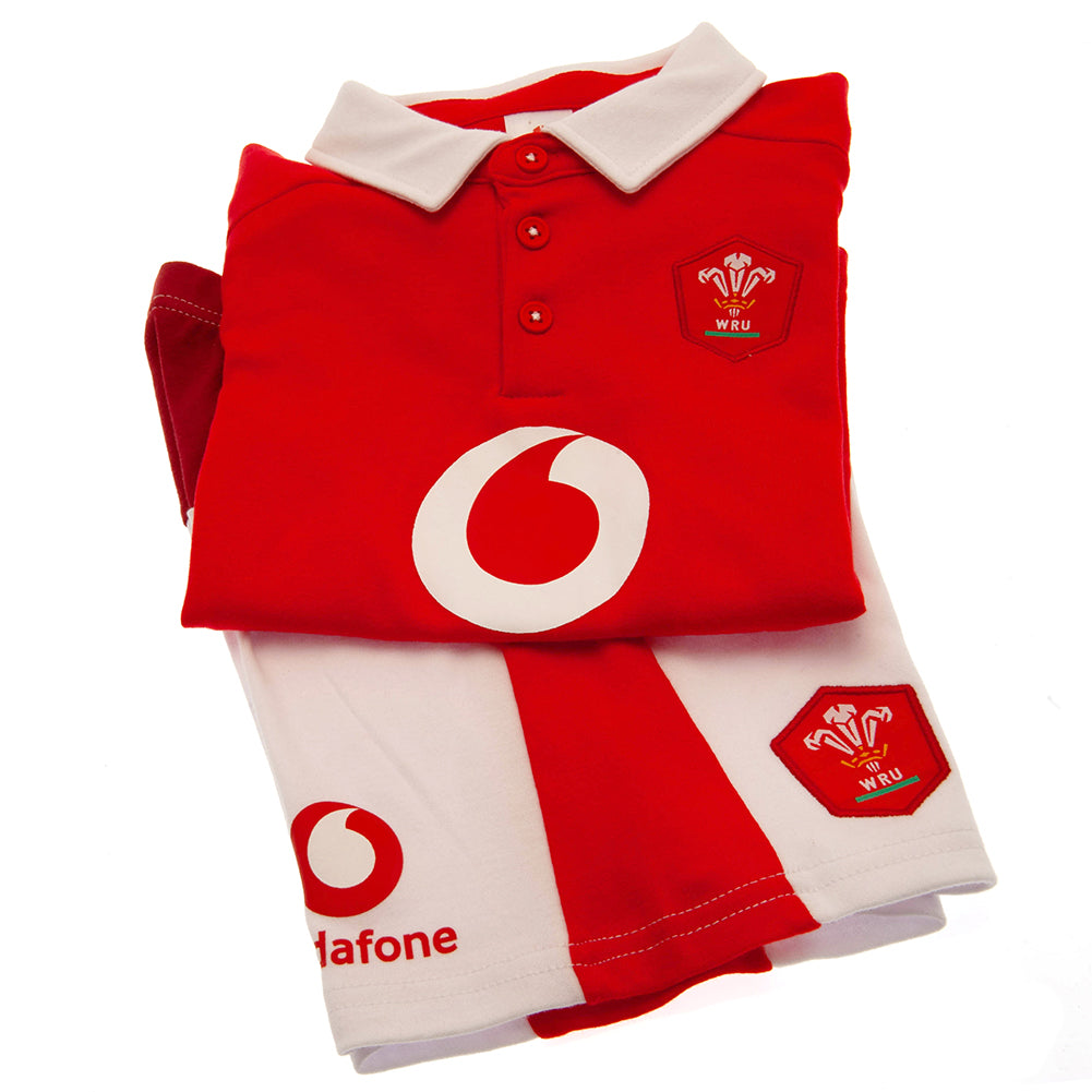 Wales RU Shirt & Short Set 2/3 yrs SP