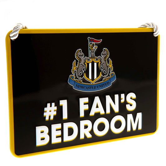 Newcastle United FC Bedroom Sign No1 Fan