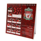 Liverpool FC Desktop Calendar 2024