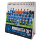 Manchester City FC Desktop Calendar 2024