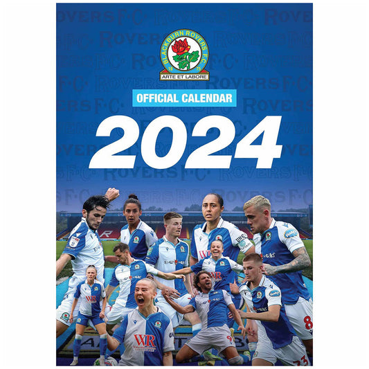 ブラックバーン ローヴァーズ FC A3 カレンダー 2024