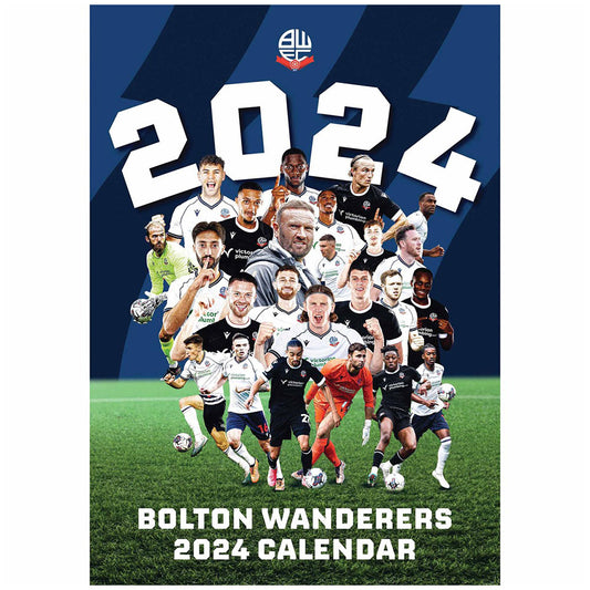 ボルトン・ワンダラーズFC A3カレンダー 2024