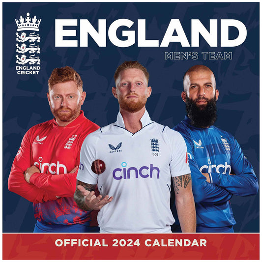 England Cricket Square Calendar 2024