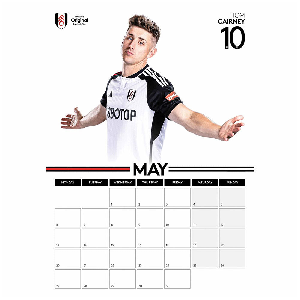 Fulham FC A3 Calendar 2024
