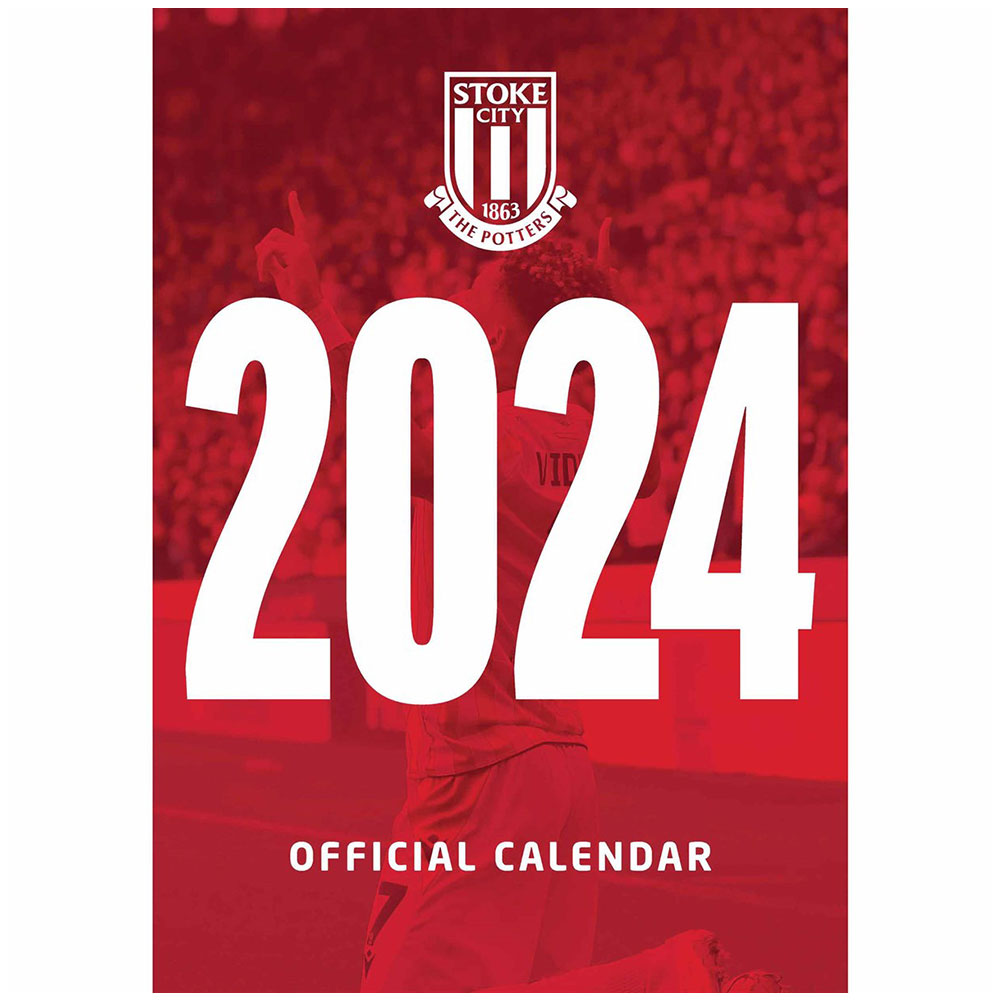 Stoke City FC A3 Calendar 2024