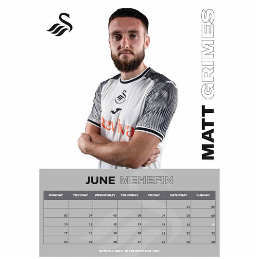 Swansea City AFC A3 Calendar 2024