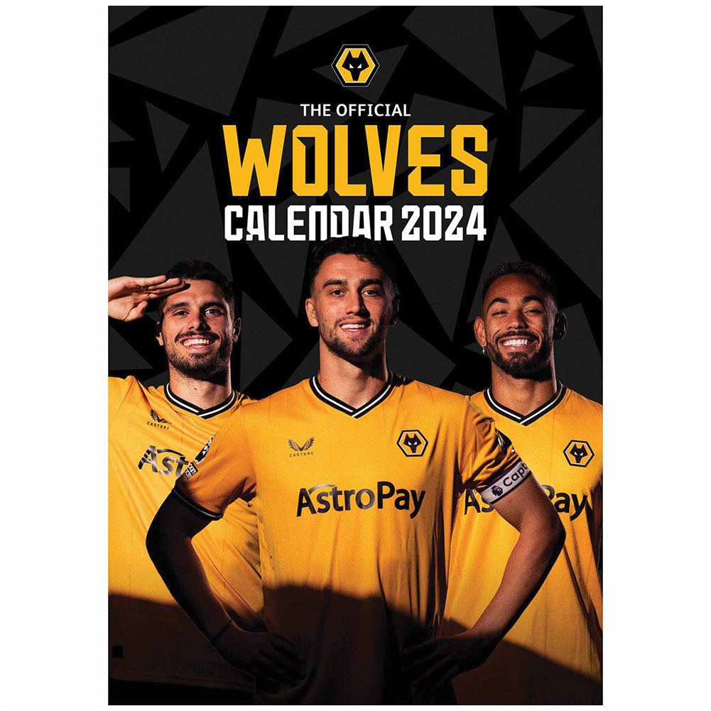 ウォルバーハンプトン・ワンダラーズFC A3カレンダー 2024