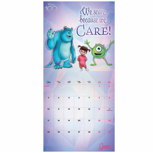 Disney 100 Year Special Calendar 2024