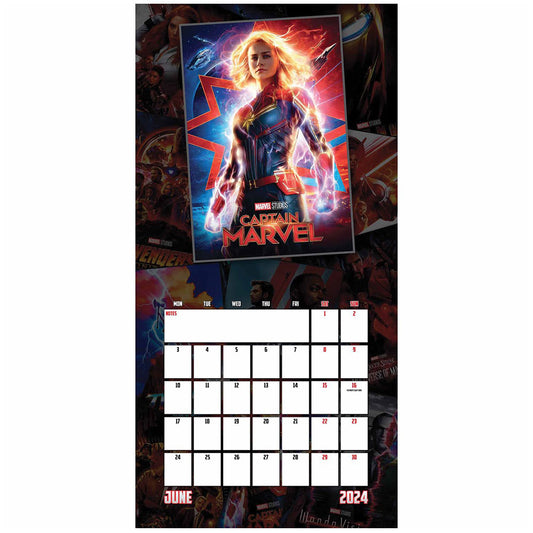 Marvel Square Calendar 2024
