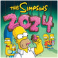 The Simpsons Square Calendar 2024