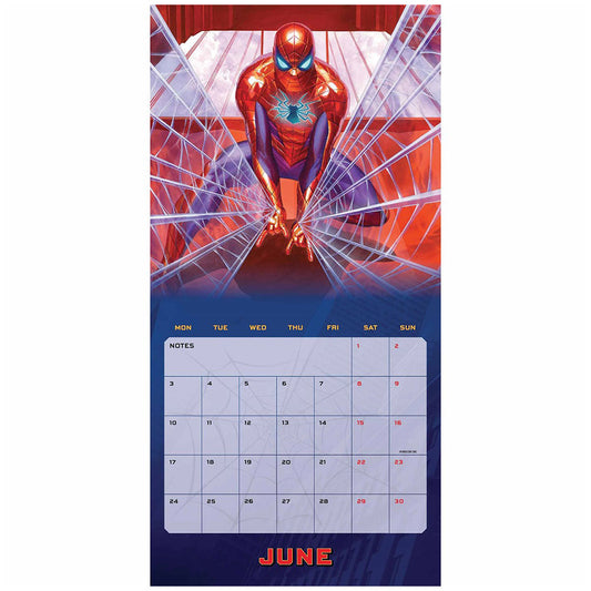 Spider-Man Square Calendar 2024