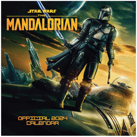 Star Wars: The Mandalorian Square Calendar 2024