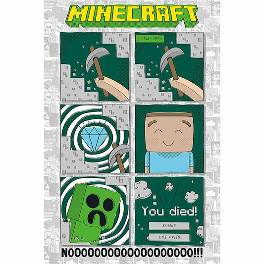 Minecraft Poster Last Diamond 14