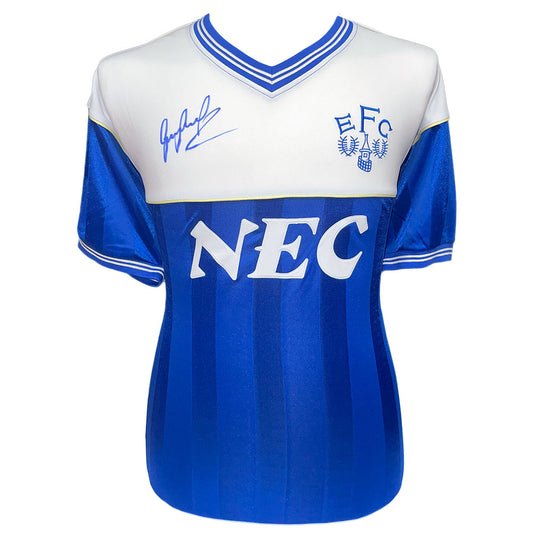 埃弗顿足球俱乐部 1986 年莱因克尔签名球衣