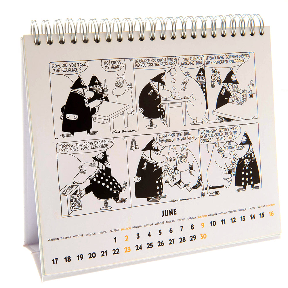 Moomin Desktop Calendar 2024