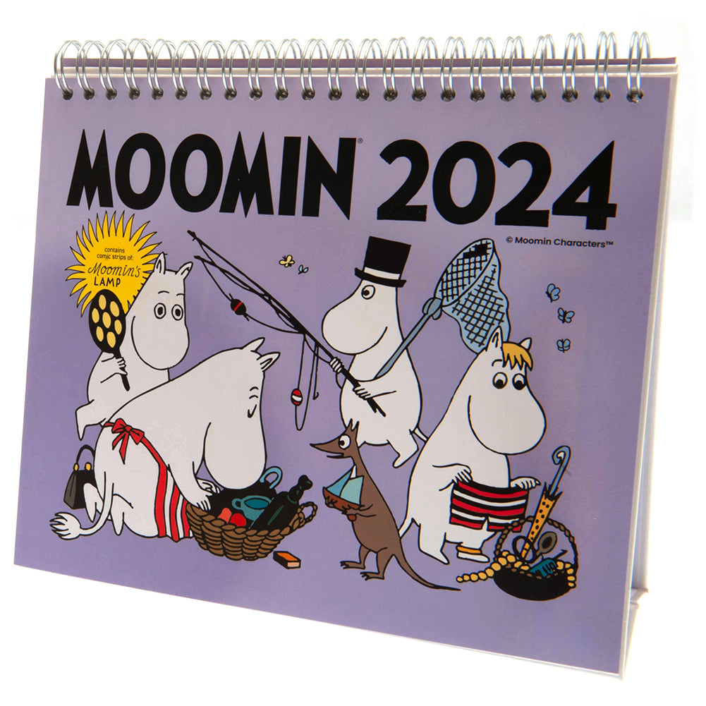 Moomin Desktop Calendar 2024