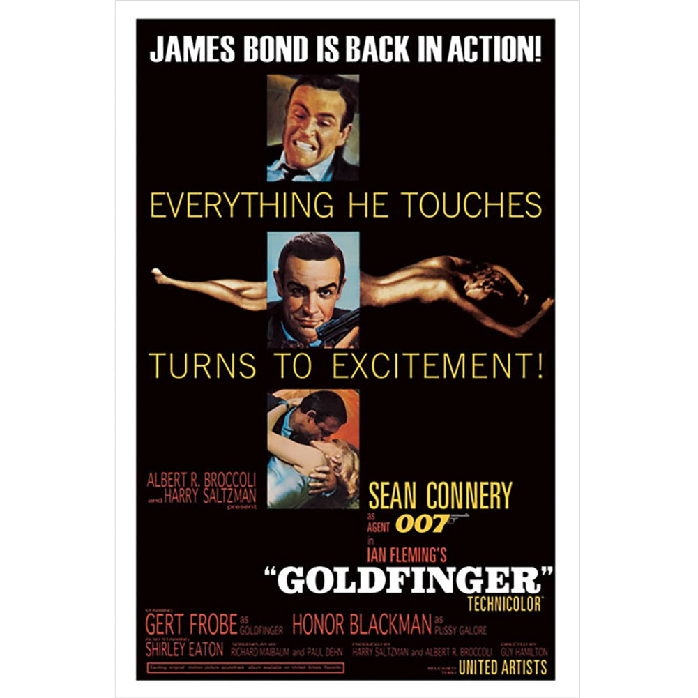 James Bond Poster Goldfinger 215