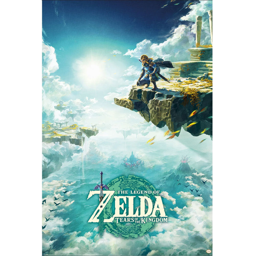The Legend Of Zelda Poster Hyrule Skies 106