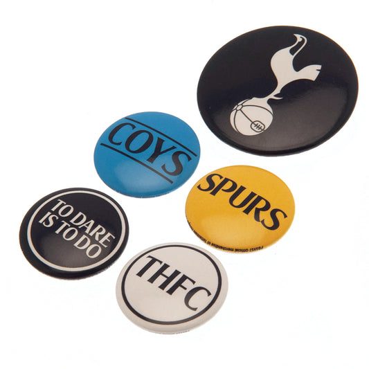 Tottenham Hotspur FC Button Badge Set
