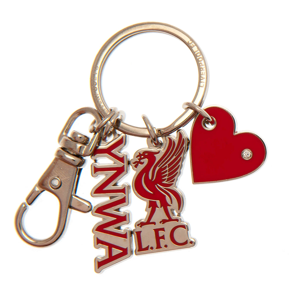 Liverpool FC Charm Keyring