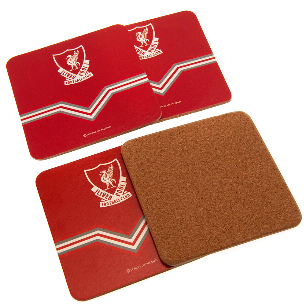 Liverpool FC 4pk Retro Coasters