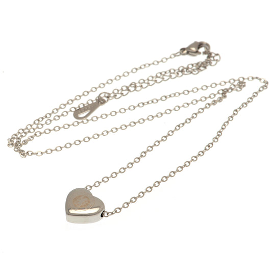 Chelsea FC Stainless Steel Heart Necklace