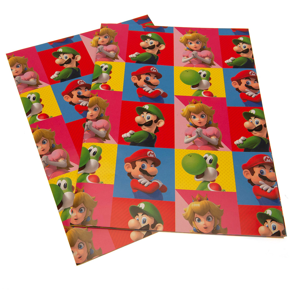 Super Mario Gift Wrap