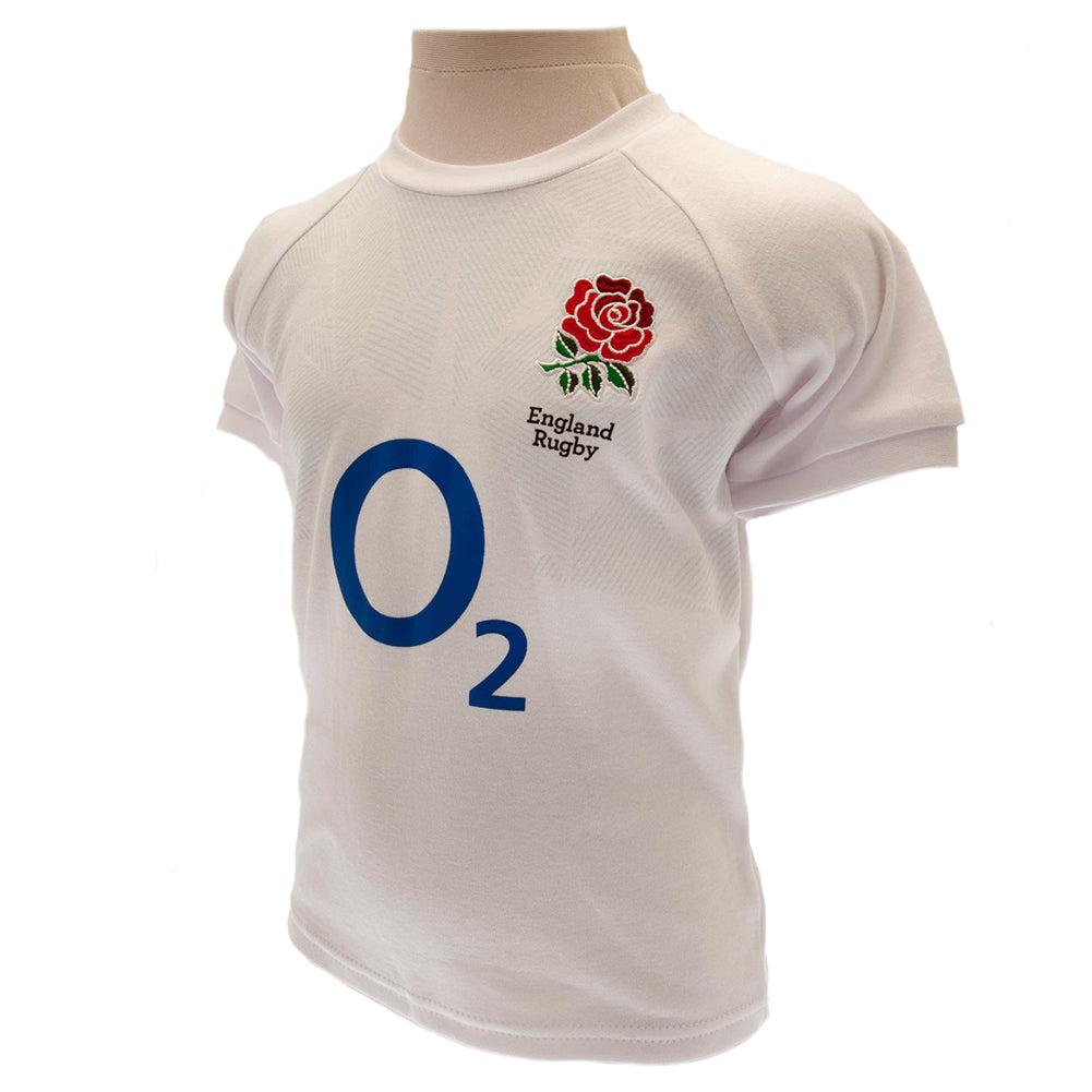 England RFU Shirt & Short Set 6/9 mths PC