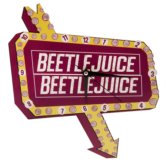 Beetlejuice 优质金属挂钟