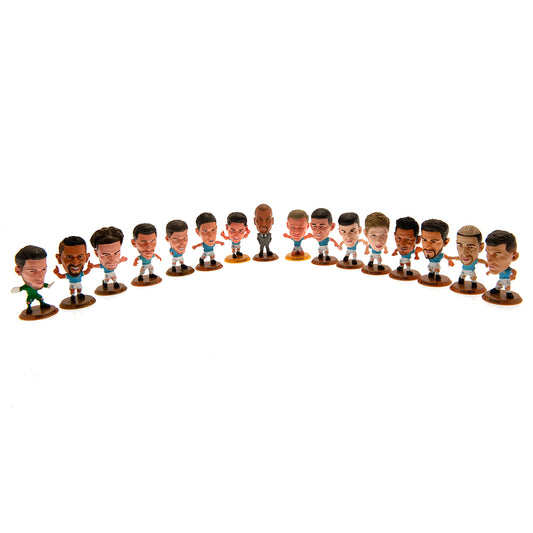 Manchester City FC SoccerStarz Treble Winners 2023 Team Pack