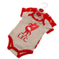 Liverpool FC 2 Pack Bodysuit 12-18 Mths RC