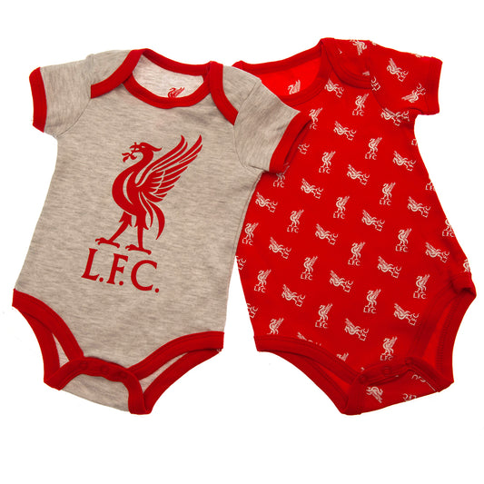 Liverpool FC 2 Pack Bodysuit Newborn RC