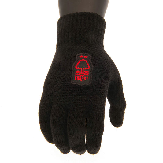 Nottingham Forest FC Knitted Gloves Junior