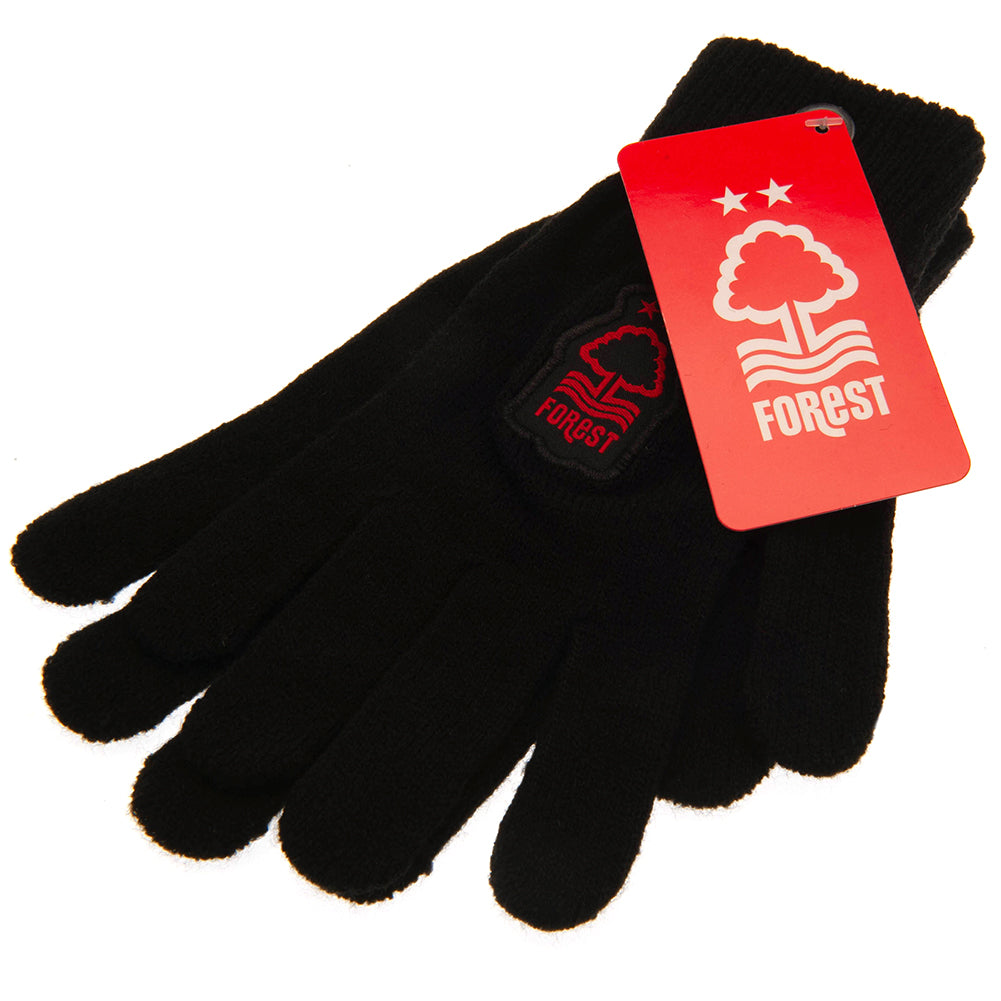 Nottingham Forest FC Knitted Gloves Junior