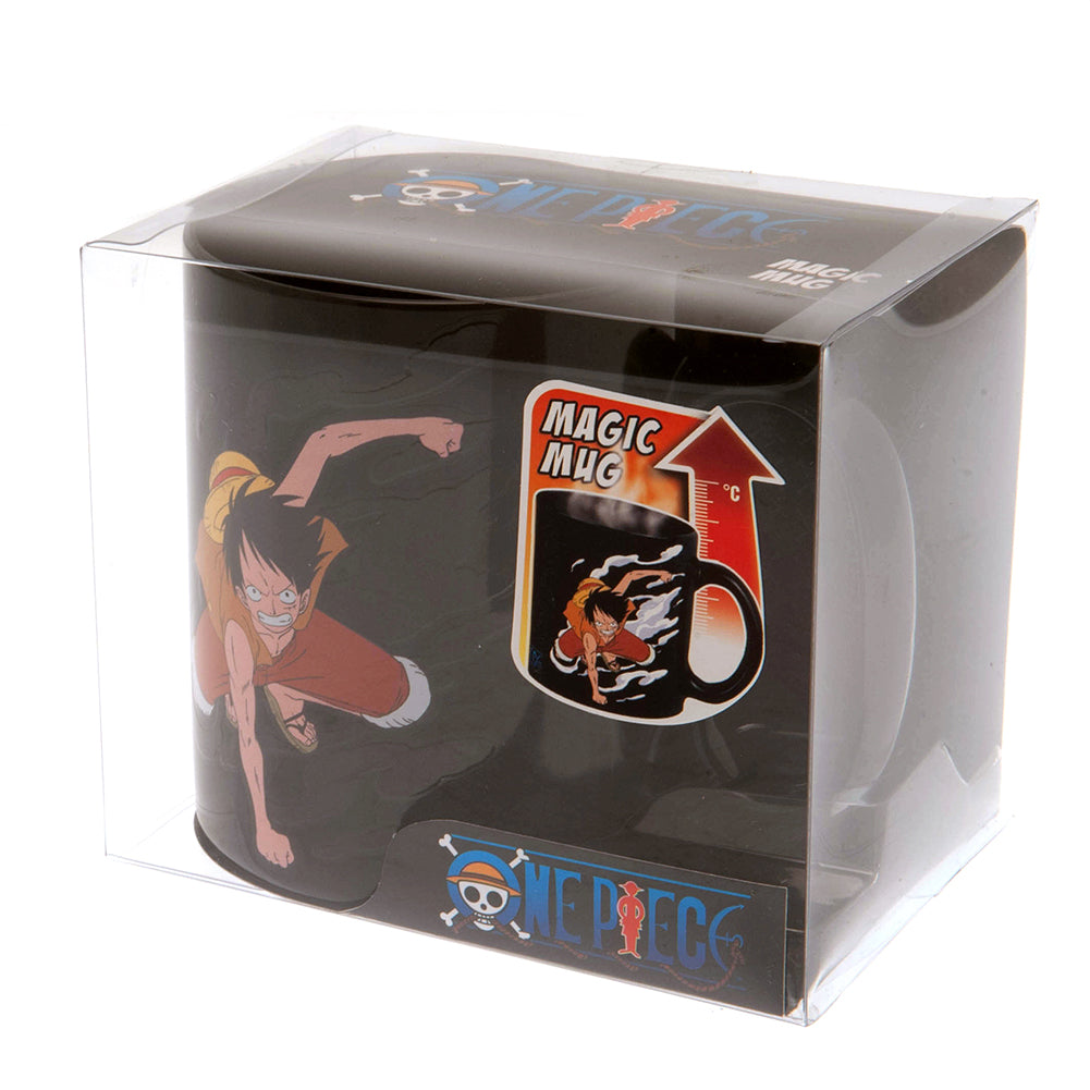 One Piece Heat Changing Mega Mug Luffy & Ace