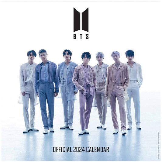 BTS Square Calendar 2024
