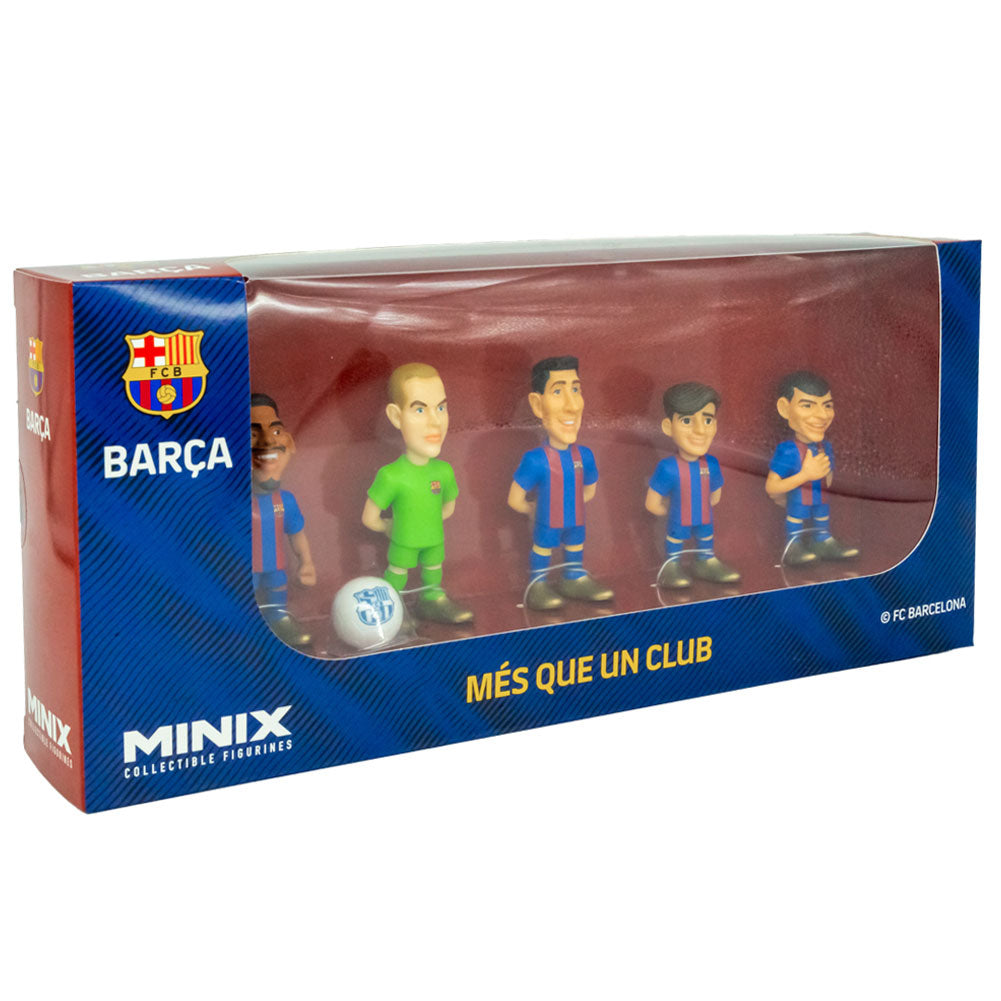 FC Barcelona MINIX Figures 7cm 5pk