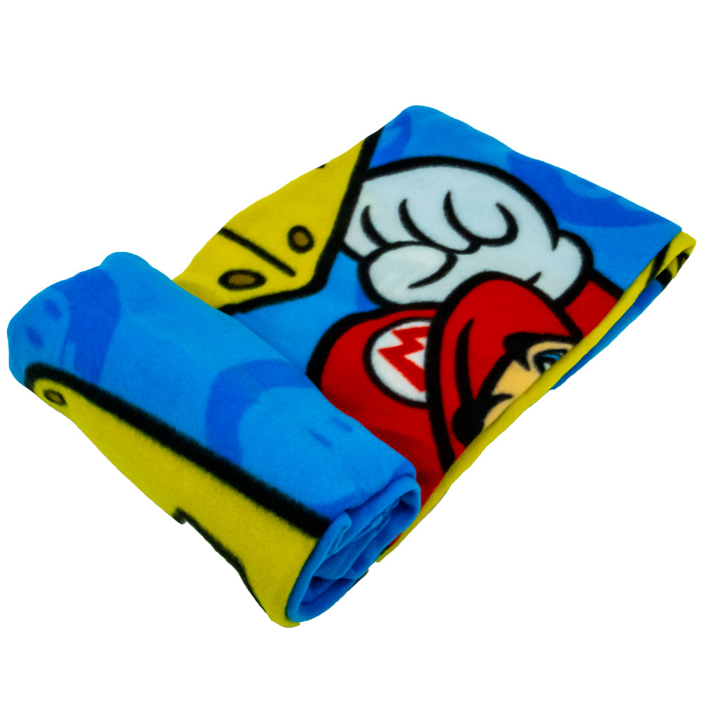 Super Mario Fleece Blanket